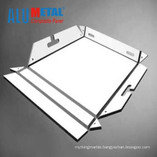Alumetal size 5mm laser cut aluminium composite panels for outdoor cladding